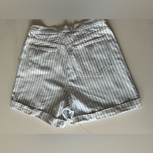 RARE 90s vintage Guess high waisted stripe shorts - Picture 6 of 16